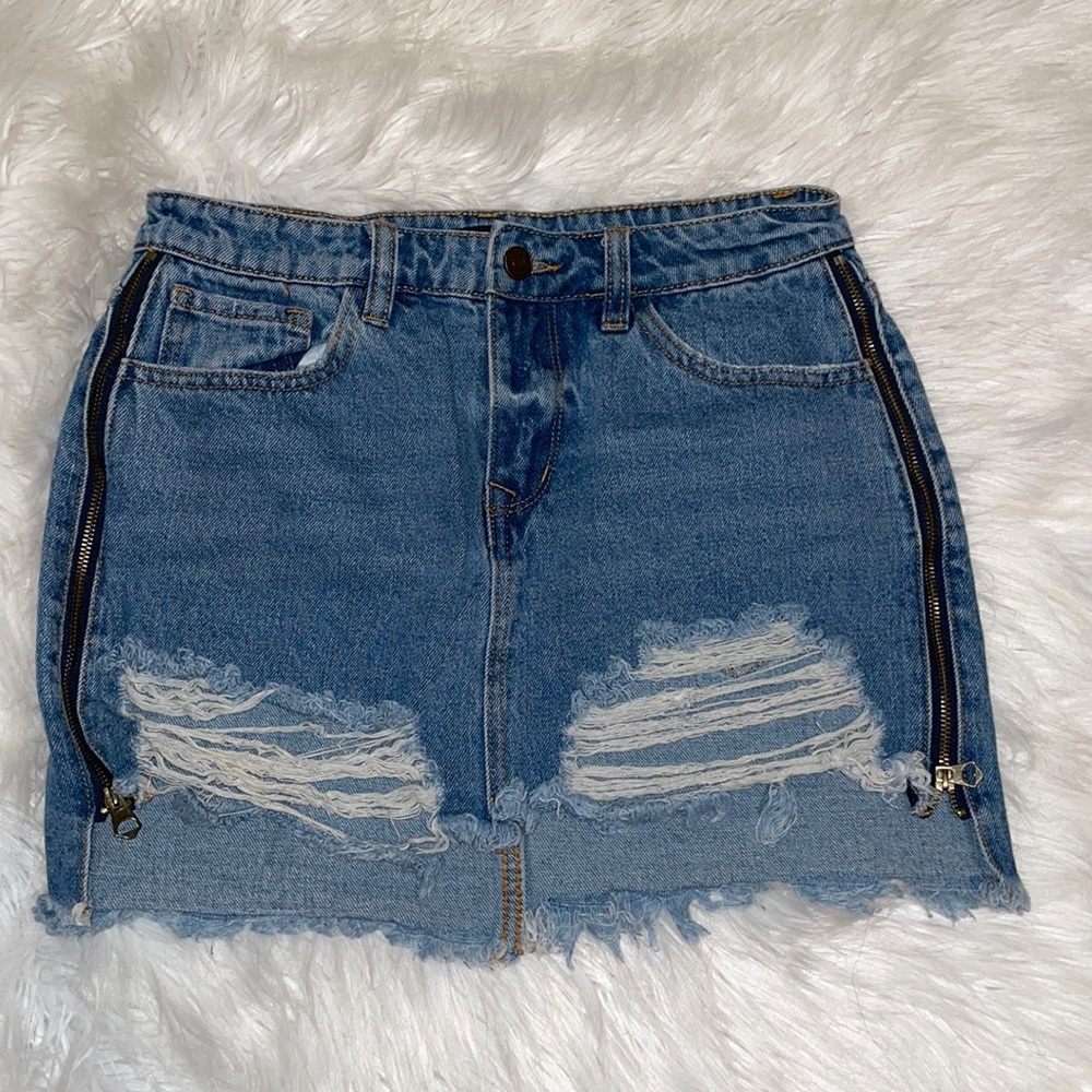Jean skirt SOLD